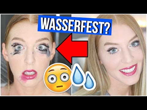 WASSERFESTE SCHMINKE TESTEN! Unter der Dusche Live Test 😳 | LaurenCocoXO