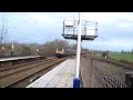 FGW HST comes through Castle Cary with a non stopper to London 31/12/09