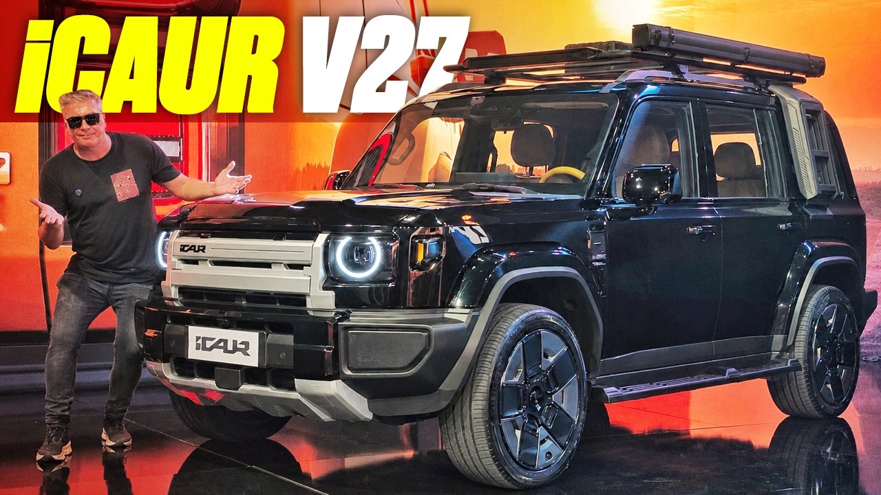Novo iCaur V27 - SUV HÍBRIDO CHEGA EM DUAS VERSÕES. E OS PREÇOS? MOTORES? EQUIPAMENTOS? EU CONTO!