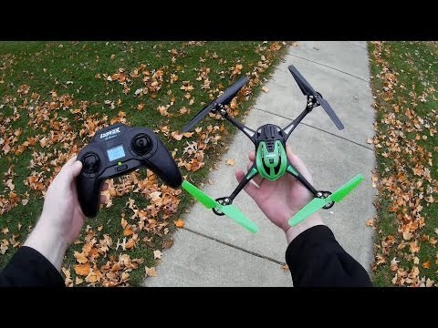 LaTrax Alias Quadcopter - Maiden Flight (with On-The-Fly Review Commentary)