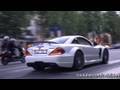 Brabus Stealth SL65 AMG Black Series rev + SOUND in Paris!!