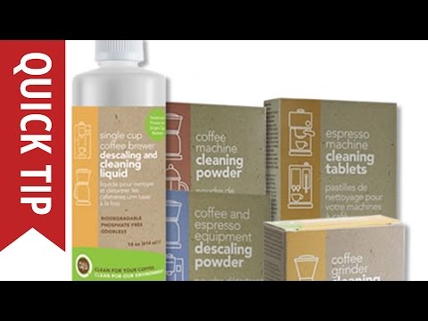 Quick Tip: Choosing the Right Descaling Product for your Espresso Machine