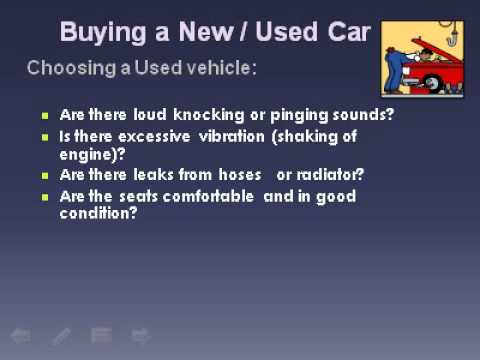 how to assess used car