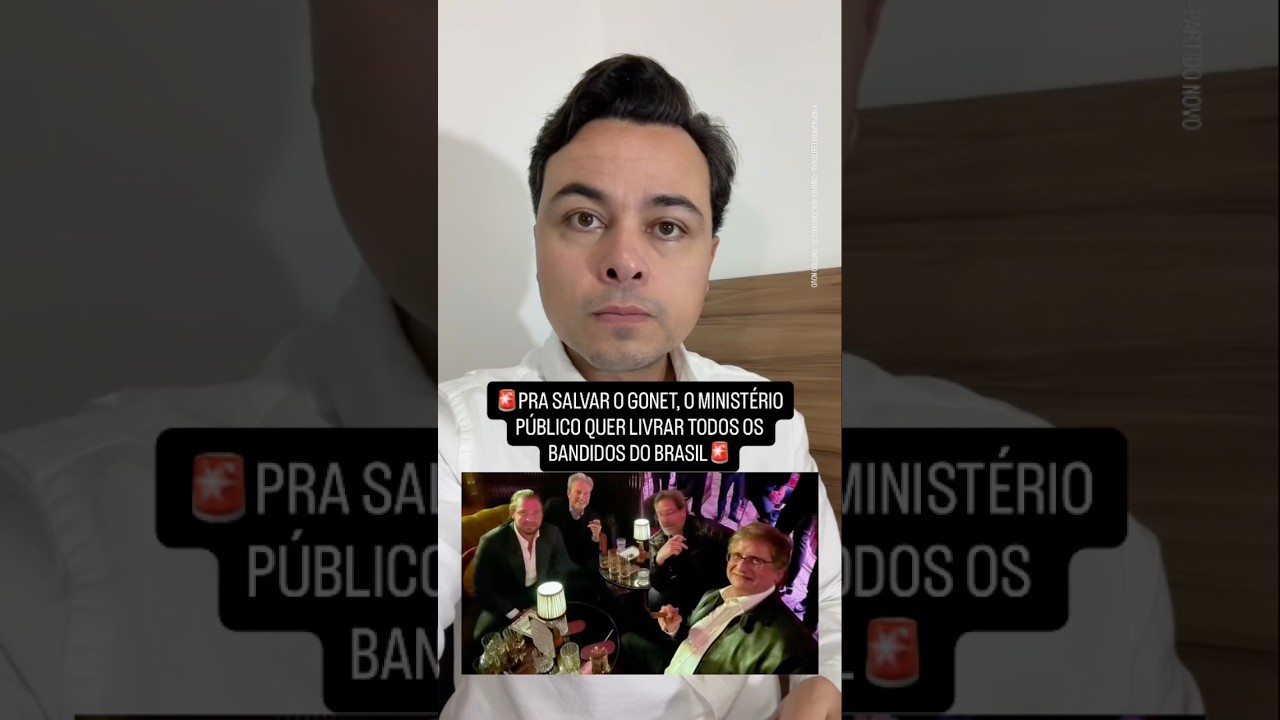 🚨O Ministério Público quer salvar o Gonet, mas vai acabar livrando todos os criminosos do país!