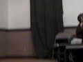 Devon - Scarecrow poem, Cedar Center 11-19-09.MP4