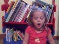 Sydney sings The Star Spangled Banner.