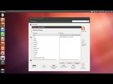 how to print test page in hp-ux