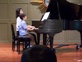 Nima's first piano's recital, Sunday 04/27/08
