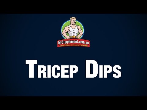 Tricep Dips Exercise Tricep Dips Exercise