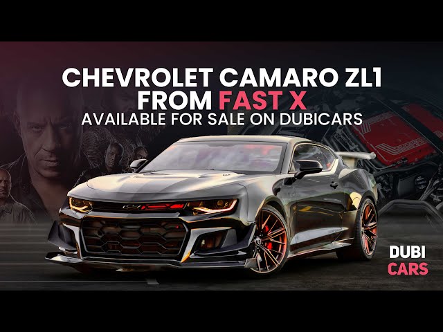 Chevrolet Camaro ZL1 - Featured Car from Fast & Furious X 2023 video