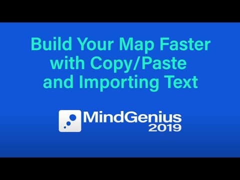 MindGenius 2019: Build Your Map Faster