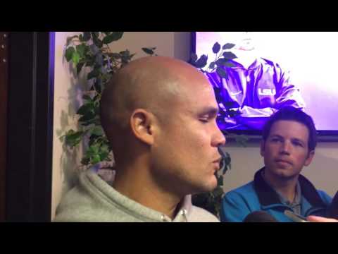 LSU DC Dave Aranda Talks About New OC Matt Canada