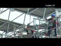 Montaje andamio Layher Salón Automovil