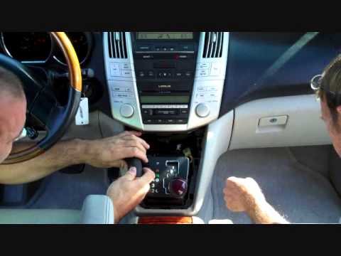Lexus RX Stereo Removal 2004-2009