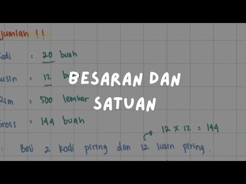 🦿 Langkah 006: Besaran dan Satuan | Fundamental Logika