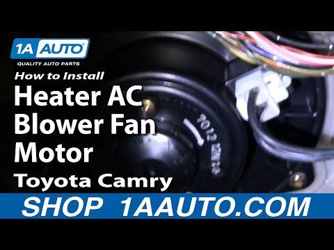 How To Install Replace Heater AC Blower Fan Motor Toyota Camry Avalon Lexus ES300 92-99 1AAuto.com