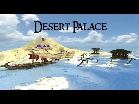 Desert Palace Minecraft Project
