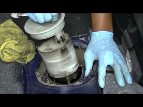 how to drain fuel tank