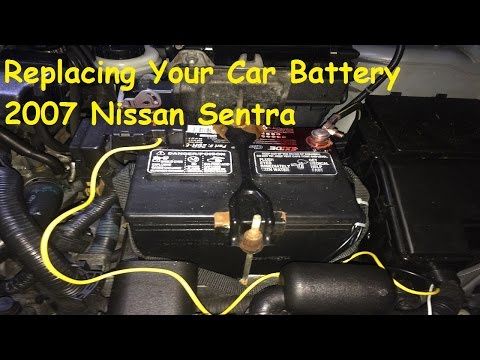 Replacing a Car Battery 2007 Nissan Sentra 2.0