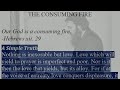 'The Consuming Fire' - I of IV