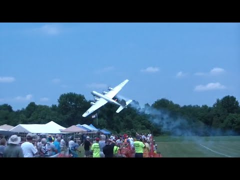 mac - B29 Crashes into storage tent at Warbirds over Delware. Mac's Intervew on HK Live. https://www.youtube.com/watch?v=w1uDT7p1JAg.