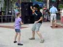 Me dancing with becca