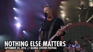 Металлика (Metallica) - Nothing Else Matters (Live — Global Citizen — New York, NY — 2016)