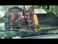 Overloaded U. morbark chipper Video