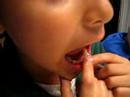 Dominic's 1st lost tooth