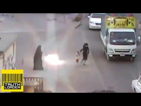 Bahrain - Footage has emerged of Bahraini police throwing stun grenades at two women and a young child in the town of Al-Malkiyah on 31 March. The Bahrain Center for H...