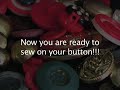 Thread Heads Quickie - How to Sew a Button On