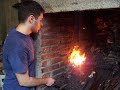 Forgiatura molla coltello Sanfratellano