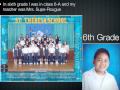 dason's K-8 years ST Theresa Catholic School