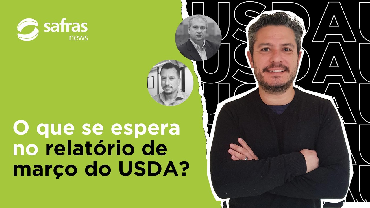 Como deve ser o relatório de oferta e demanda de março do USDA para soja, milho e trigo - Pré-USDA