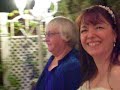 Yet another veiw of our wedding with the creepy photographer visable