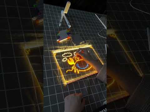 Доска светящаяся LED с подвесом 20х30 см - фото 1 - id-p121292327