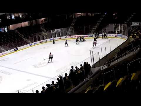 Liam Wouters #17 Highlights Sarnia Jr  Sting, January 2025 power play