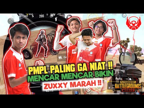 RED ALIENS BOSEN TURNAMEN !! BIKIN ZUXXY MARAH DAN KONSENTRASI PECAH !! - PUBGM INDONESIA | Microboy