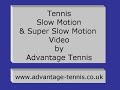 rob lee - tennis single handed backhand in super slow motion 300fps by advantage-tennis.co.uk
