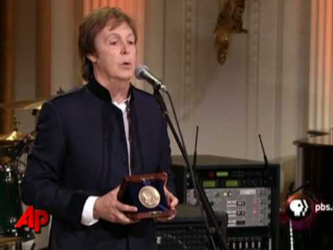 Jonas, Wonder and Obama Tribute to McCartney