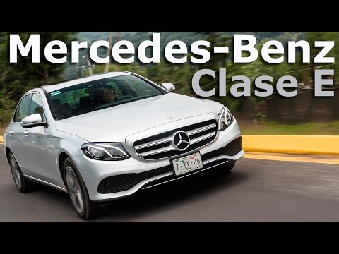 Mercedes-Benz Clase E 2017 - un auto premium muy vanguardista