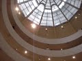 rotunda of the guggenheim museum in new york city, designed by frank lloyd wright