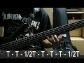 Ejercicio para bajo 4 - Escala mayor y acordes
