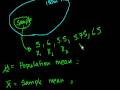 Statistics: Sample vs. Population Mean