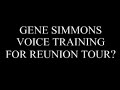 GENE SIMMONS VOICE TRAINING (1996?)