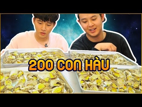 Húp trọn mâm Hàu khủng 200 con rinh ngay 2 triệu | Thử thách Foody Marathon