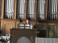 Herczeg Zoltán Bach-ot próbál a tiszalúci ref. templomban