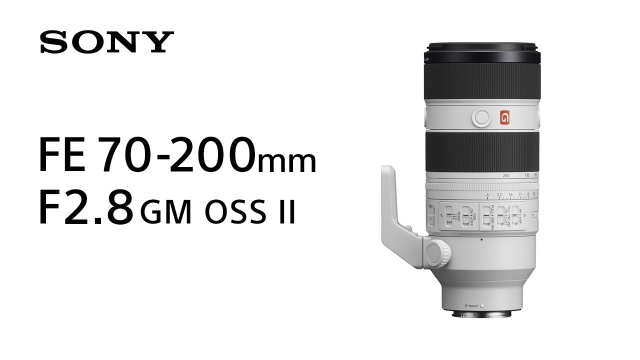 Sony FE 70-200mm f/2.8 GM OSS Lens SEL70200GM 27242899988