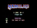 this is the first level from the classic game nebulus by hewson