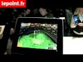 Démonstration Ipad D apple - Jouer Avec La Tablette - 27/01/2010